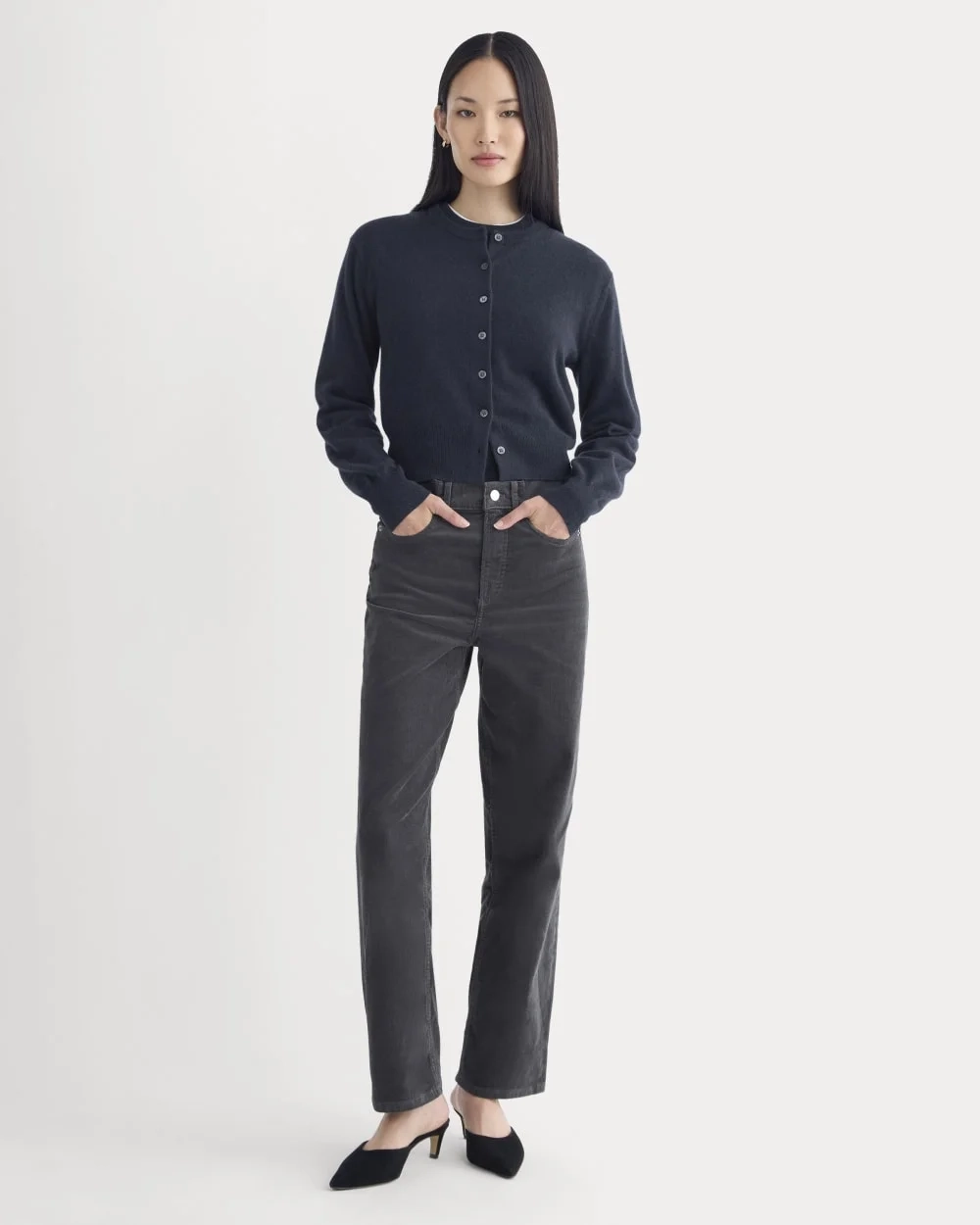 The Way-High® Corduroy Pant | Graphite