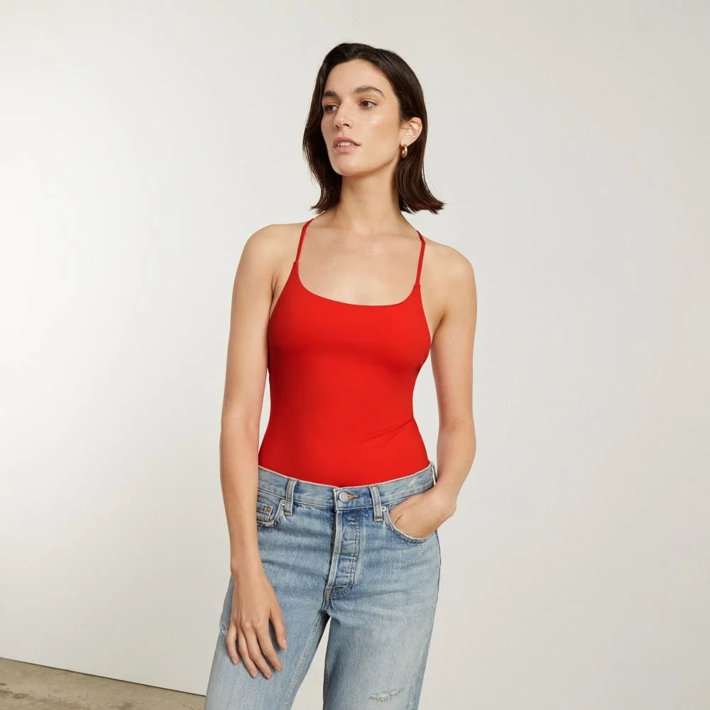 The String One-Piece | Bright Red (5)