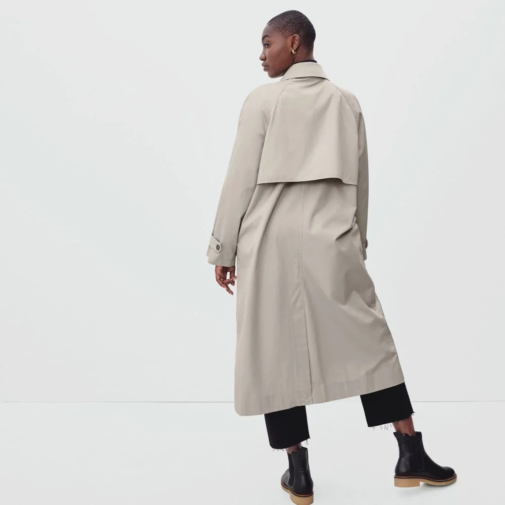 The Long Mac Coat | Stone (6)