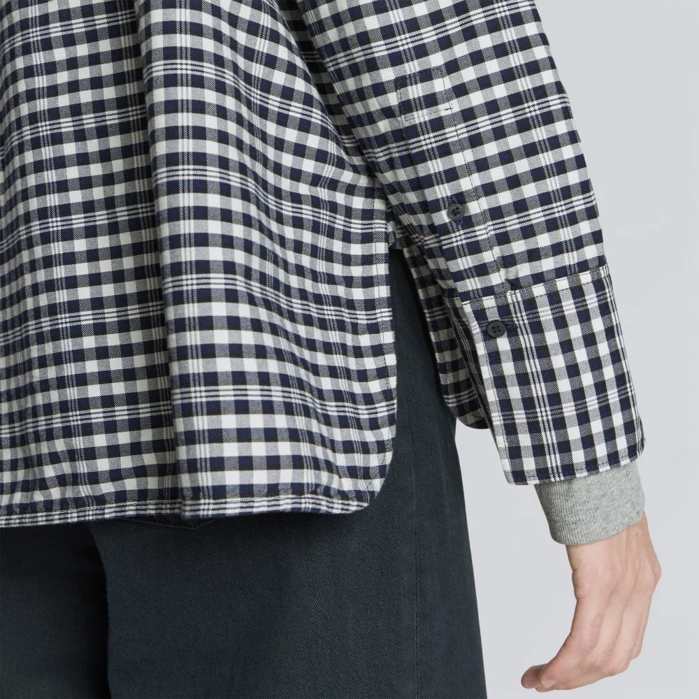 The Boxy Oxford | Ocean Cavern Plaid (4)