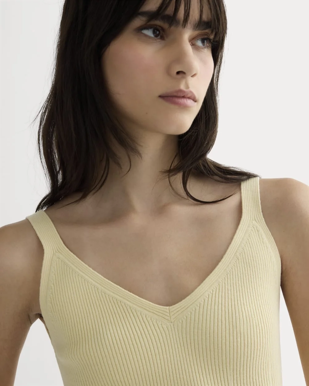 The Fine Knit Cami | Banana Crepe (5)