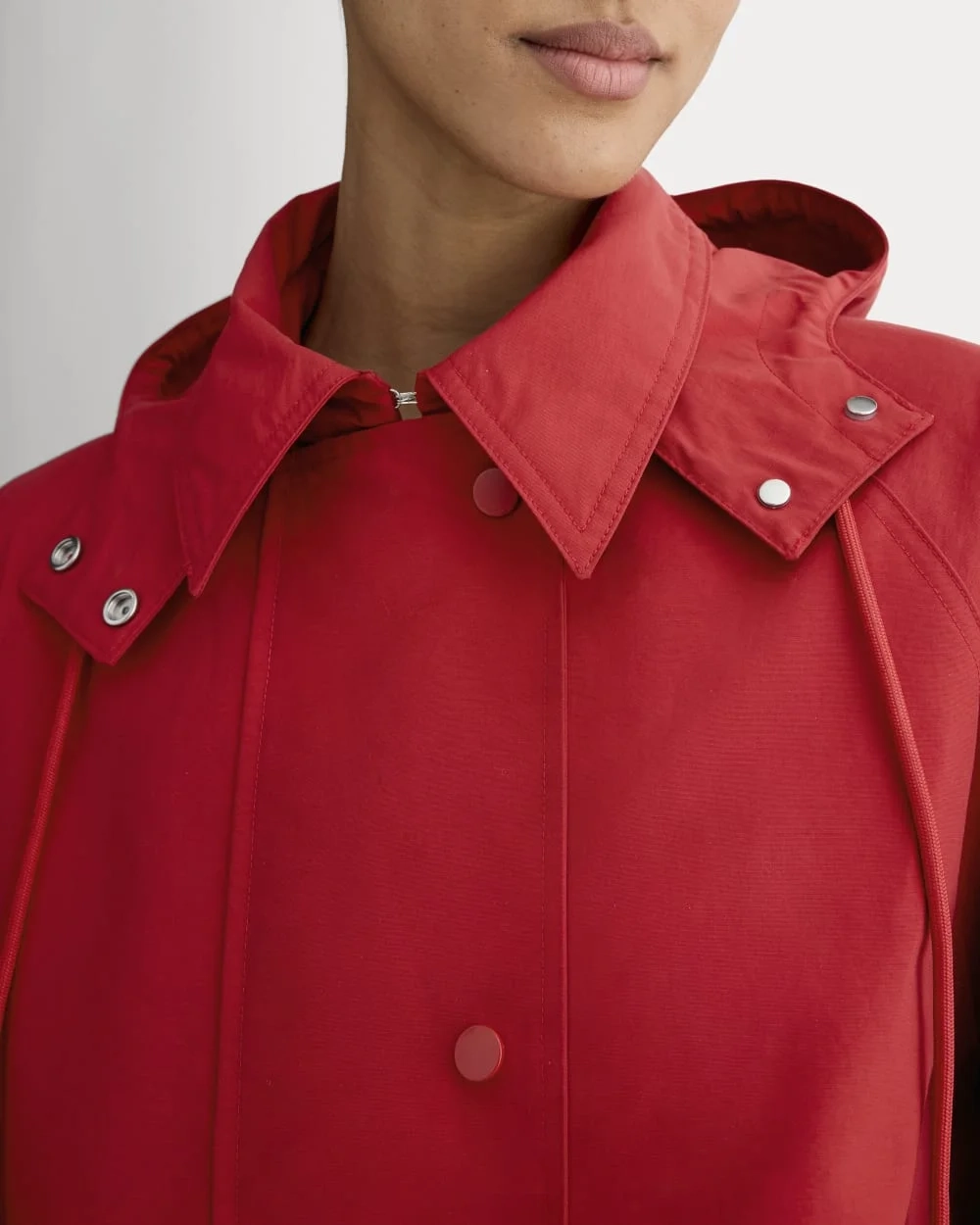 The Short Anorak | Berry Red (5)