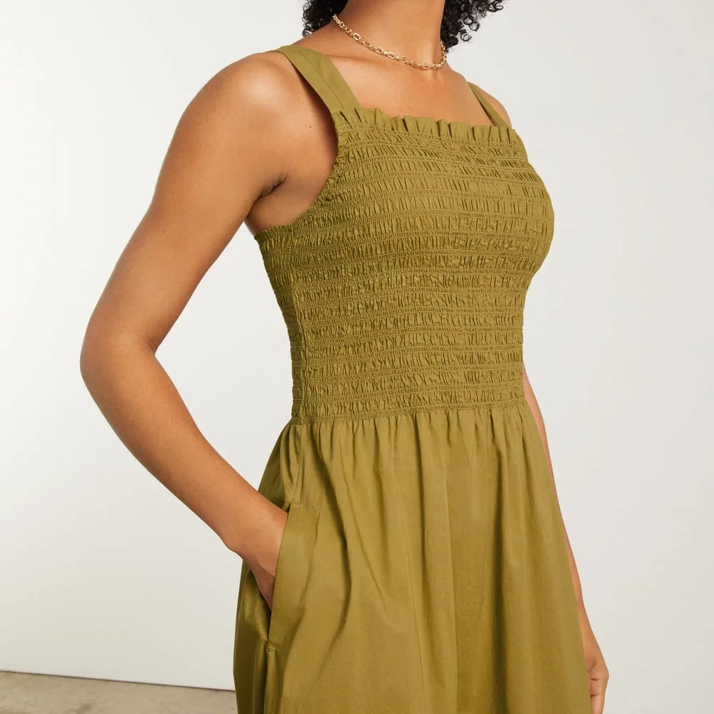 The Smock Dress | Autumn Fern (5)