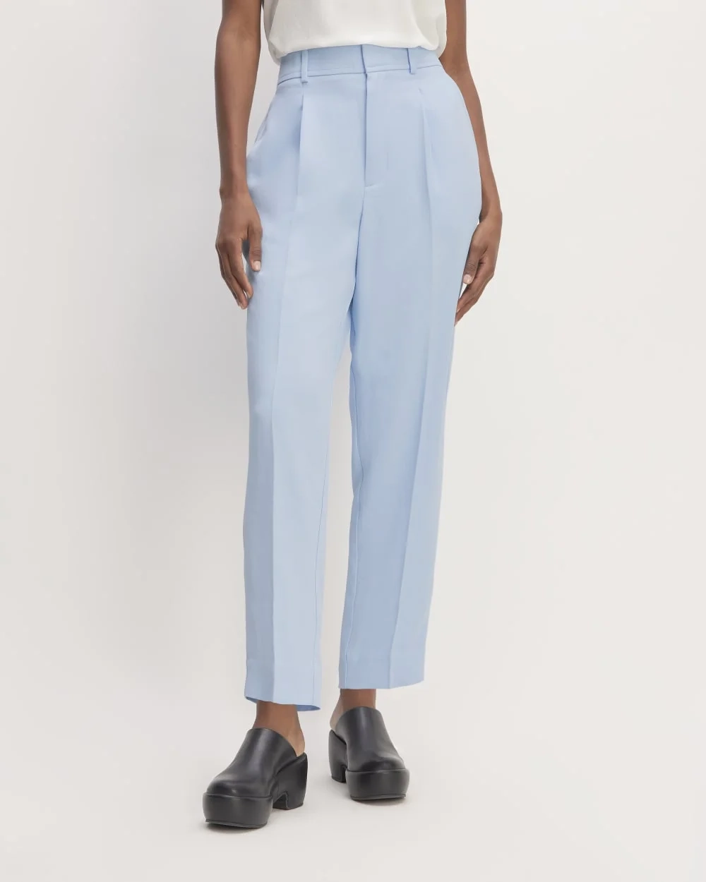 The Japanese GoWeave Way-High® Tapered Pant | Chambray Blue (6)