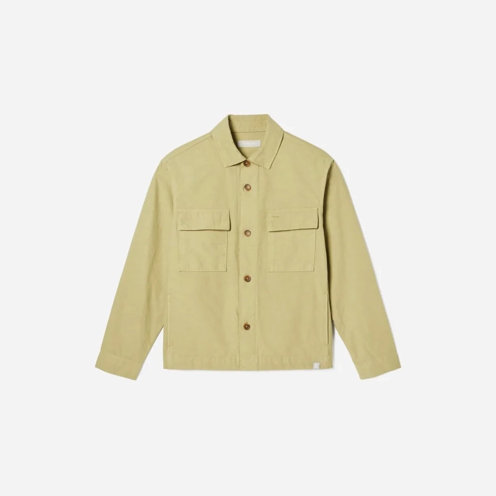 The Everyone Spring Shirt Jacket | Sage (3)