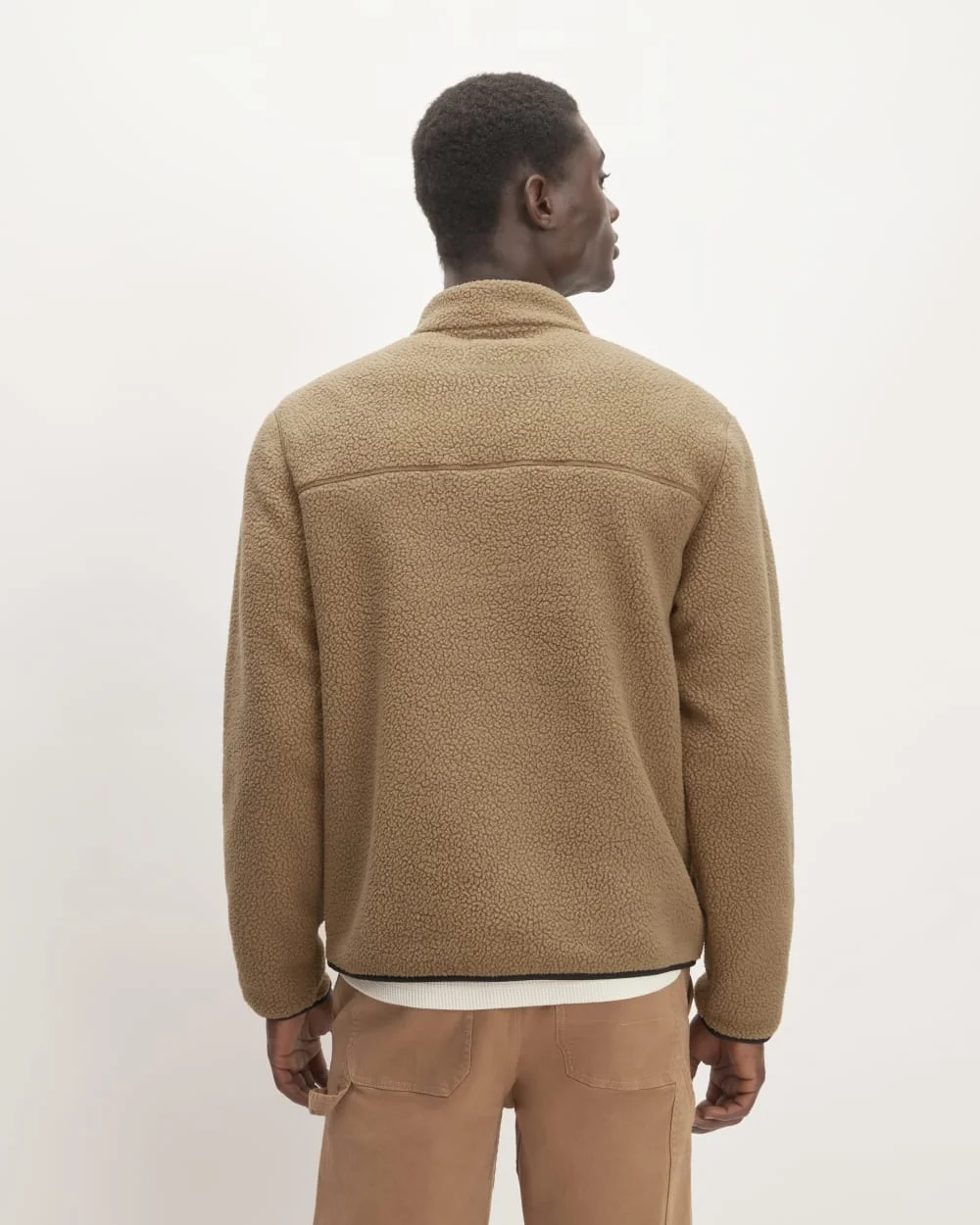 The ReNew Fleece Pullover | Tiger's Eye (6)