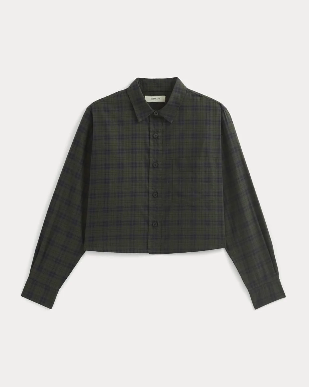 The Way-Short Shirt in Silky Cotton | Duffle Bag Plaid (4)