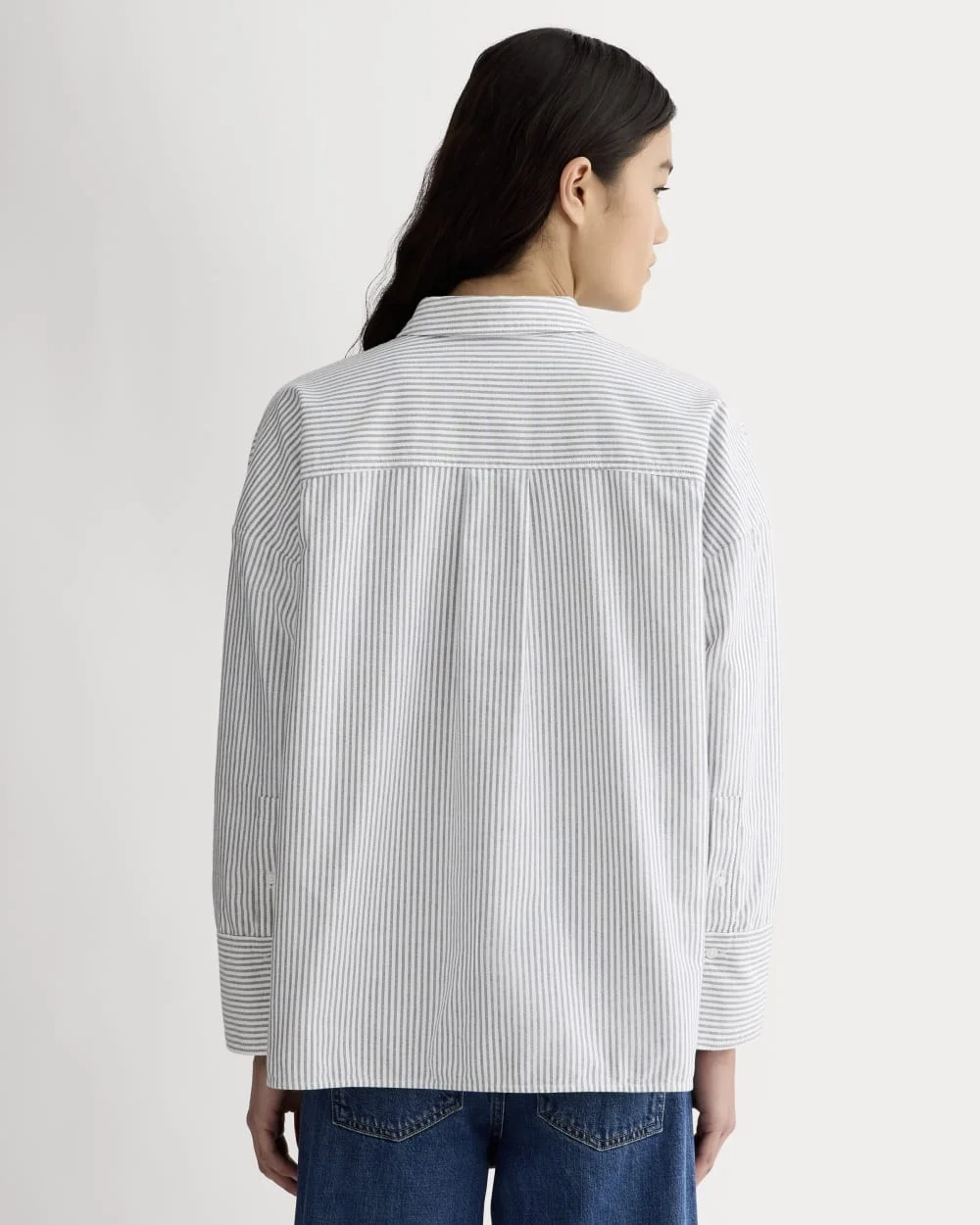 The Boxy Oxford | Black / White (4)