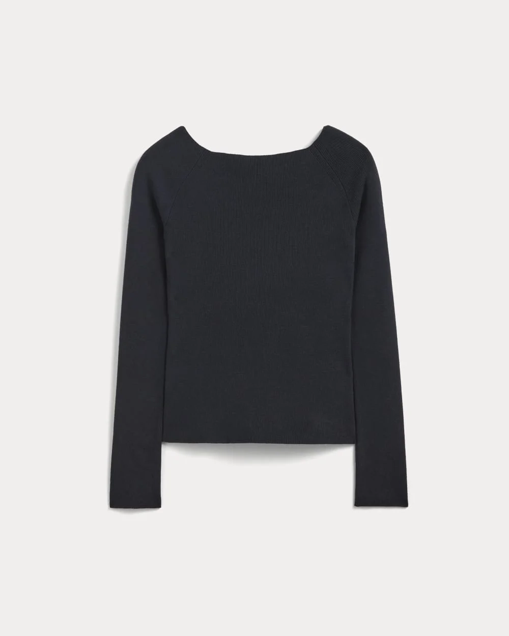 The Knit Boatneck Top | Navy (4)