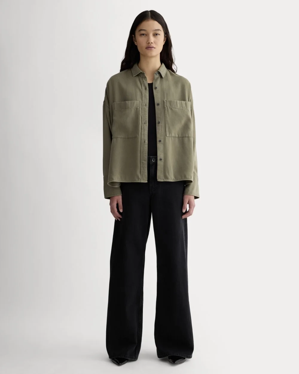 The Boxy Overshirt in Buttersoft | Kalamata (5)