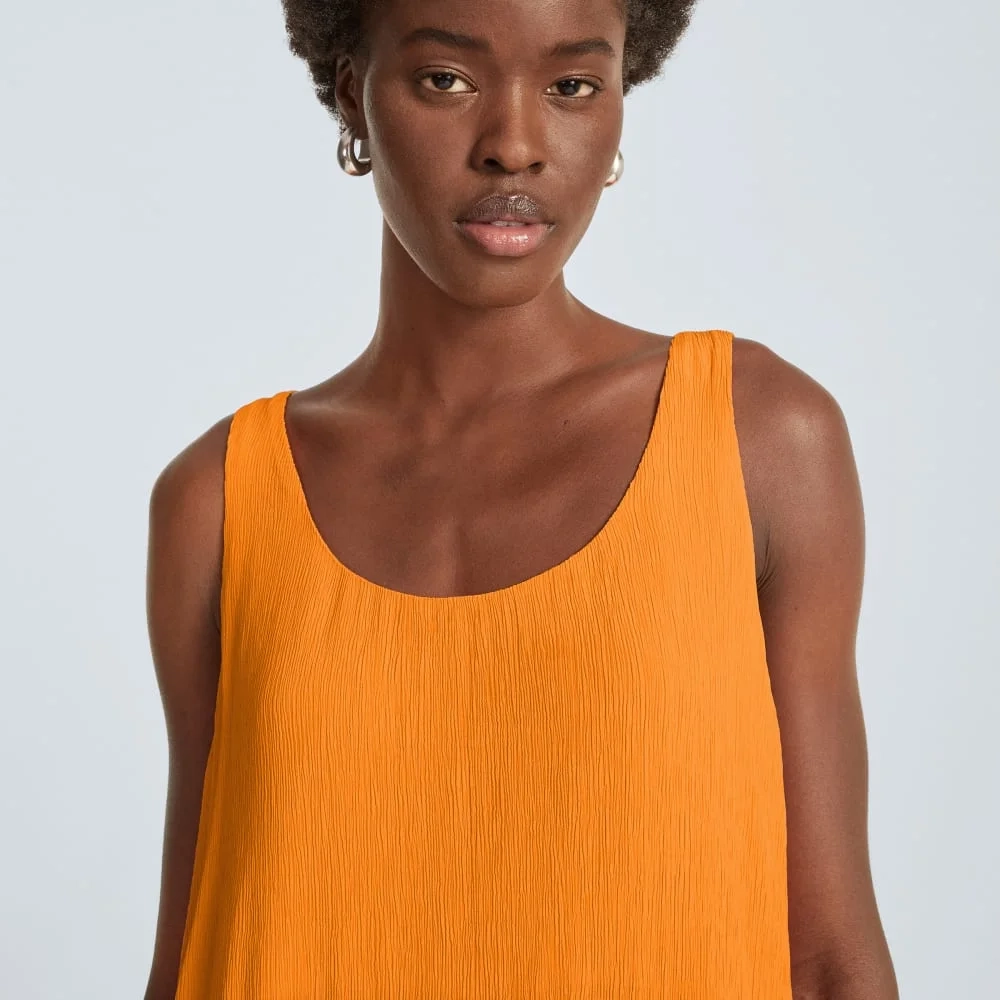 The Naia™ Ripple Tank Dress | Turmeric (4)