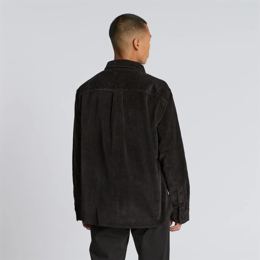 The Corduroy Everyone Overshirt | Black (4)