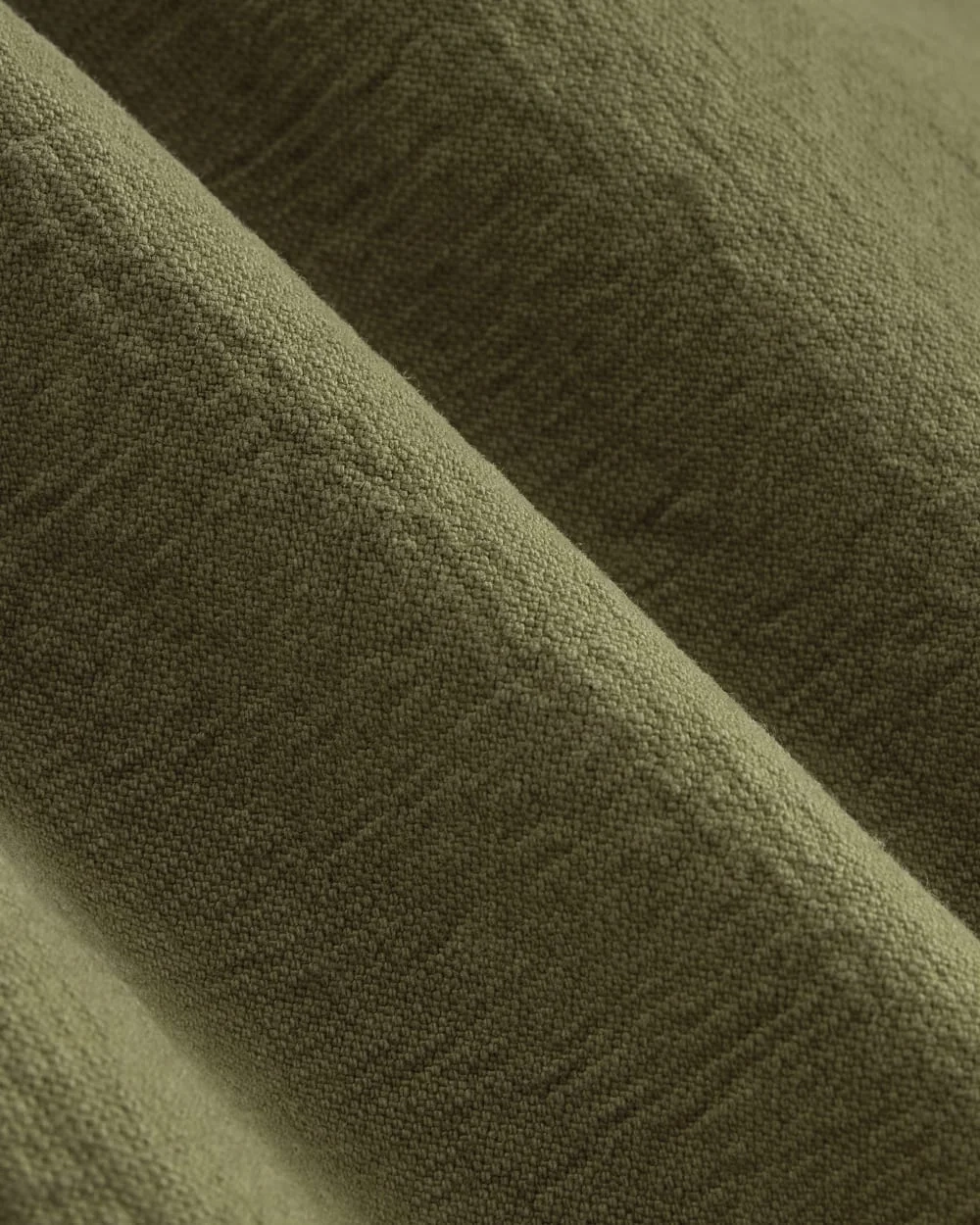 The Canvas Organic Cotton Overshirt | Olive (5)