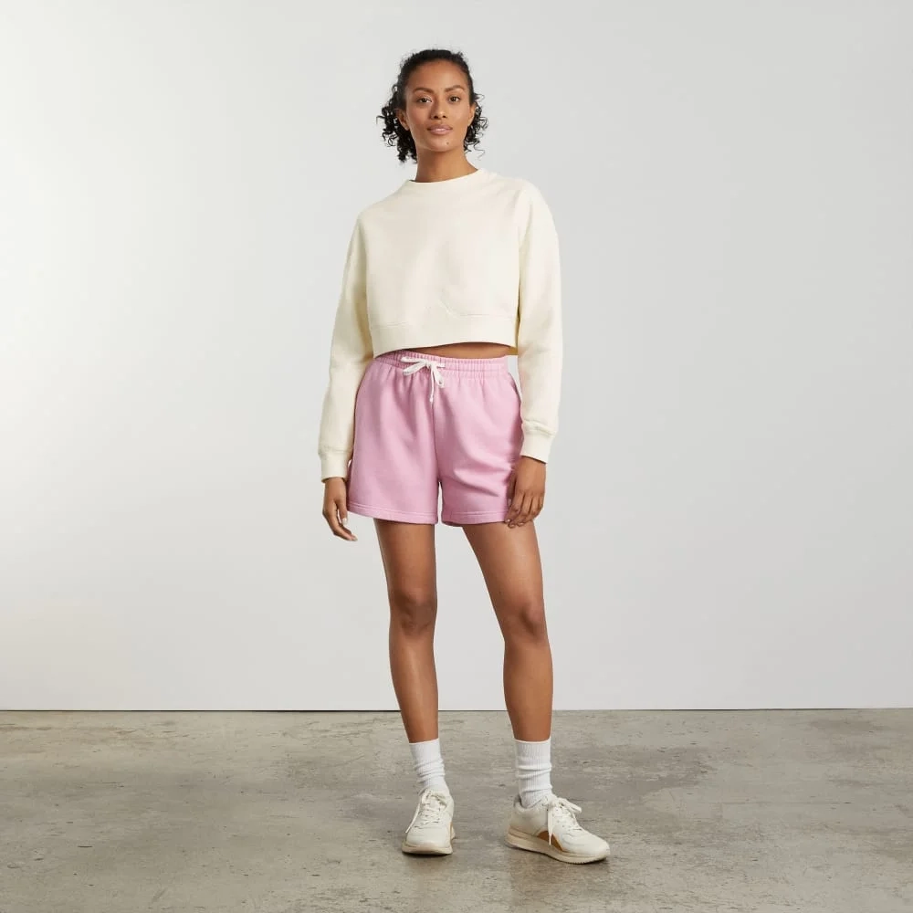 The Organic Cotton Cropped Crew | Canvas (4)