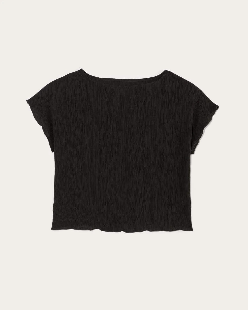 The Crinkle Top | Black (3)