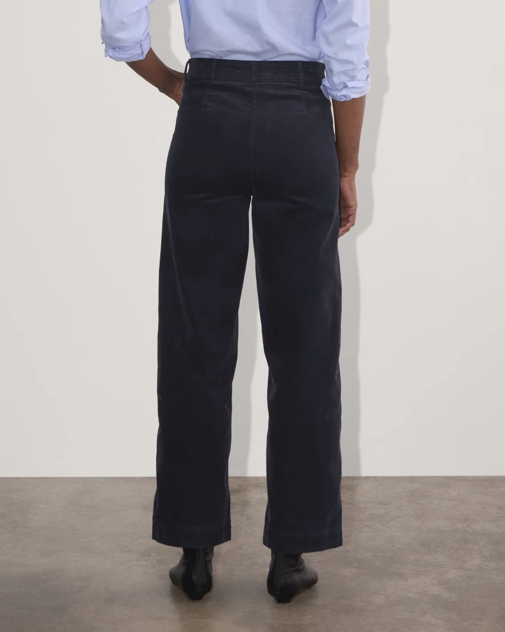 The Sailor Pant in Corduroy | Navy (4)