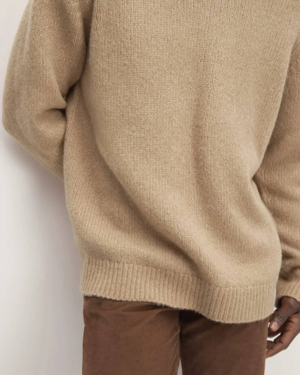 The Cloud Crewneck Sweater | Tiger's Eye (4)