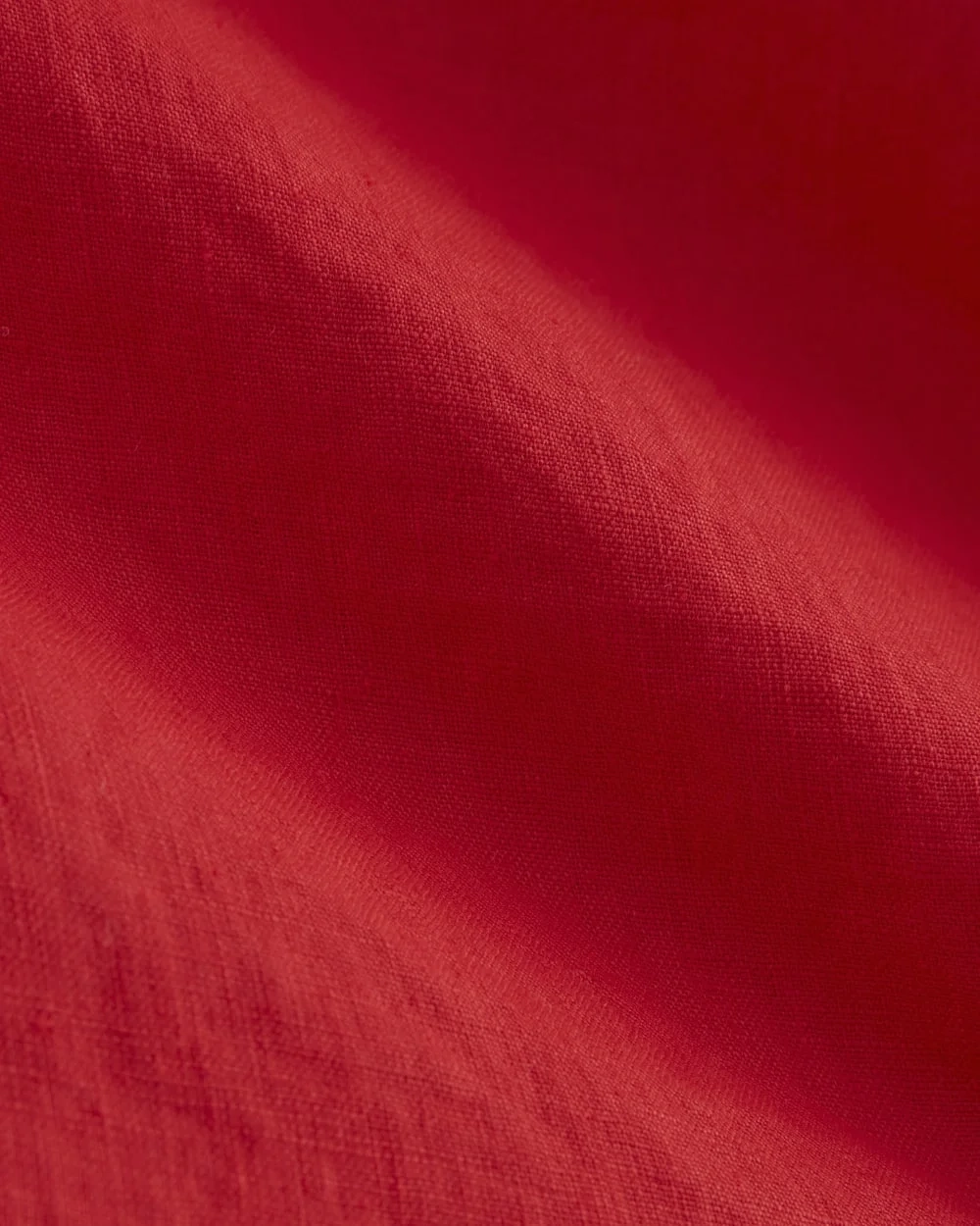 The Muscle Top in Linen | Classic Red (4)