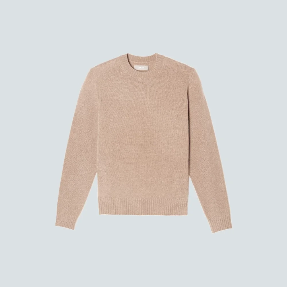 The Everyone Cashmere Crew | Light Camel (5)