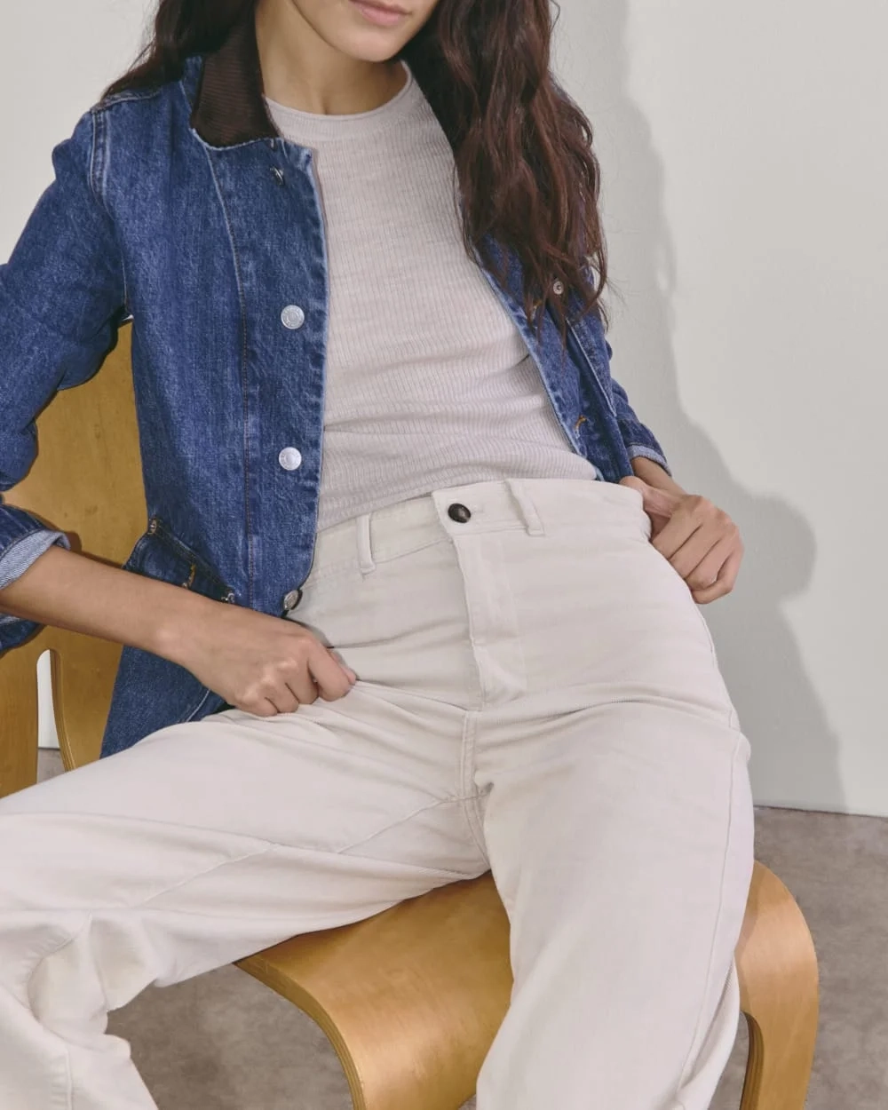 The Sailor Pant in Corduroy | Sandstone (4)