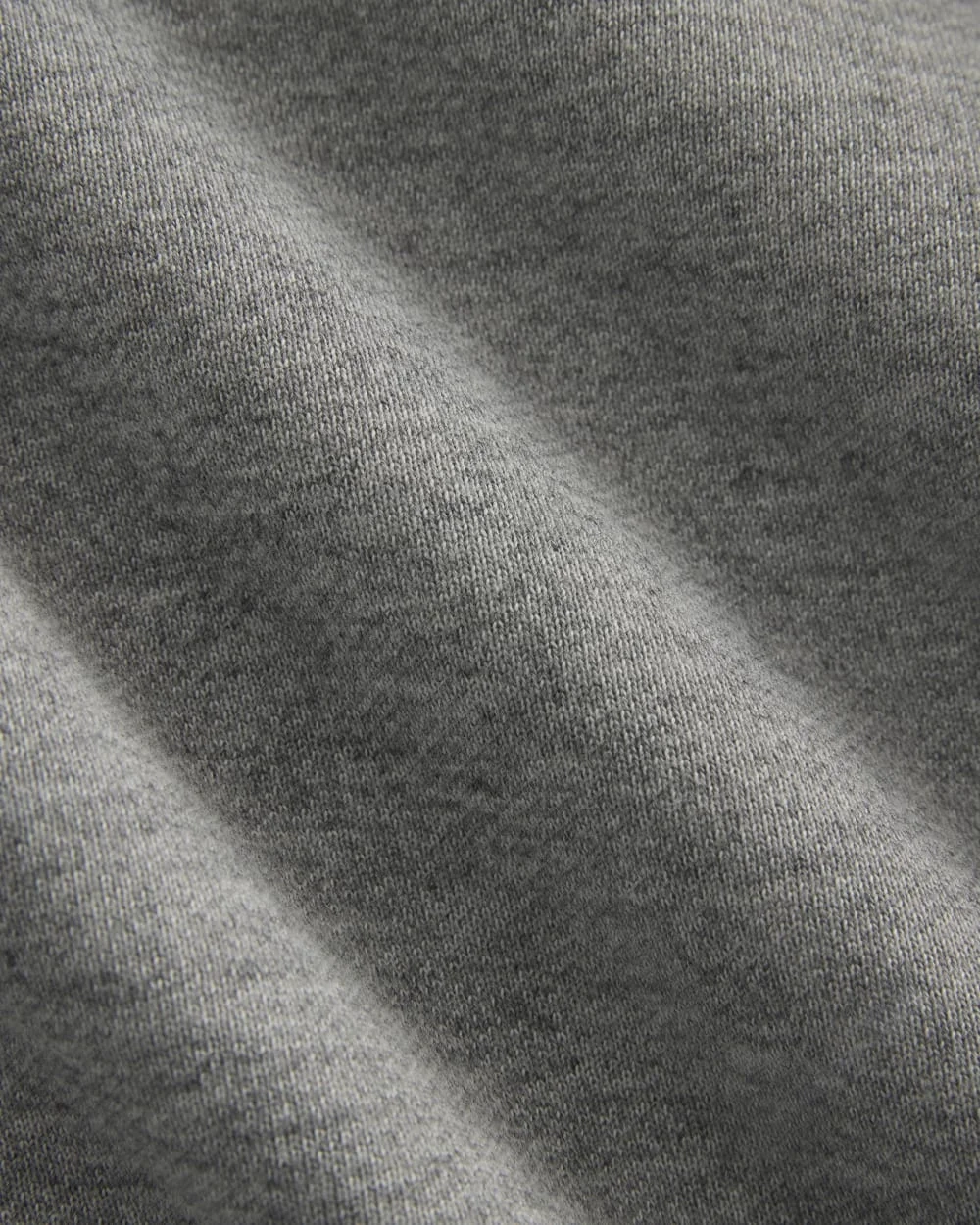 Luxe Fleece Full-Zip Hoodie | Vintage Heather Grey (5)
