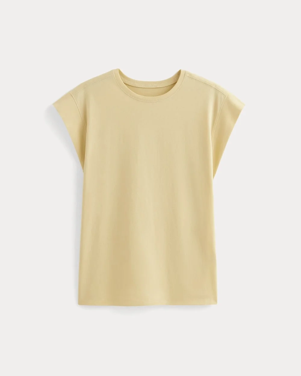 The Muscle Tee in Essential Cotton | Banana Crepe (4)