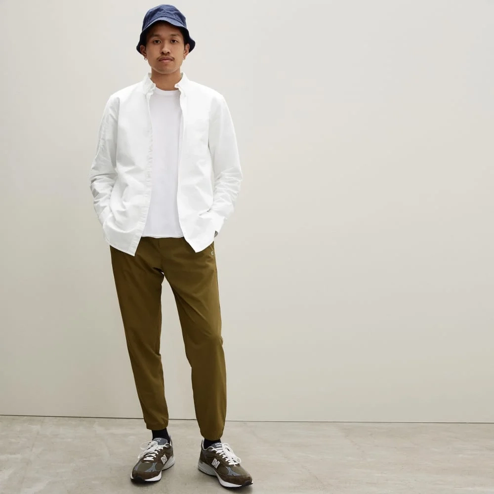 The Standard Fit Japanese Oxford Shirt | Uniform | White | Tall (5)