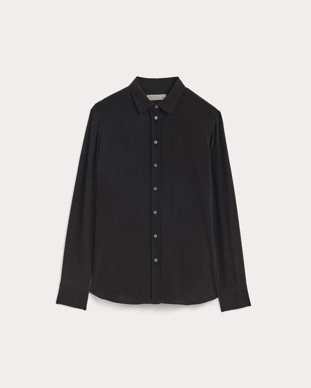 The Must-Have Shirt in Washable Silk | Black (3)