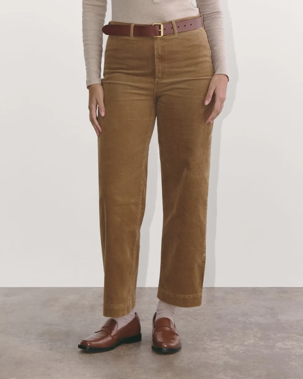 The Sailor Pant in Corduroy | Toasted Coconut (4)