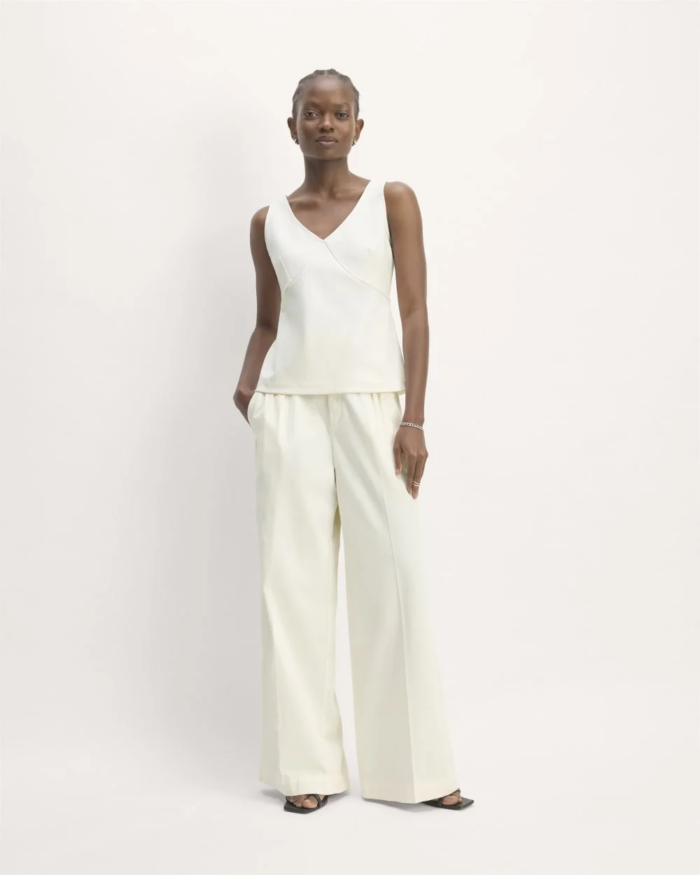 The Dream V-Neck Top | Bone (4)