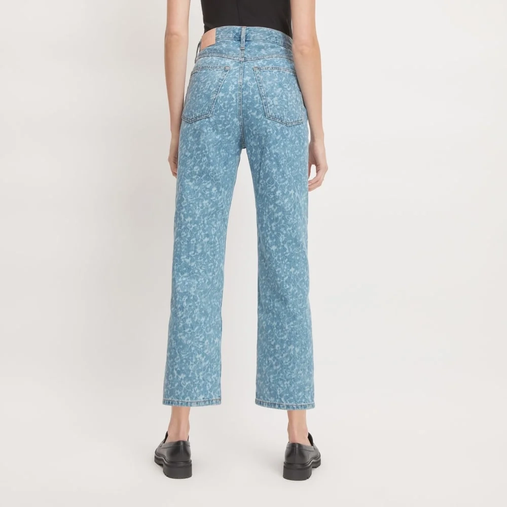 The Rigid Way-High® Jean  | Light Painterly Strokes | 27.5" Inseam (6)