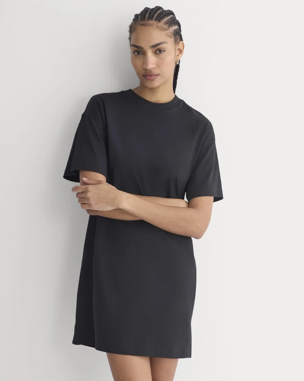 Weekend Tee Mini Dress | Black (6)