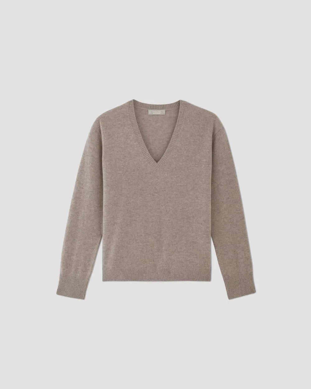 The Classic V in Cashmere | Toasted Sesame (4)