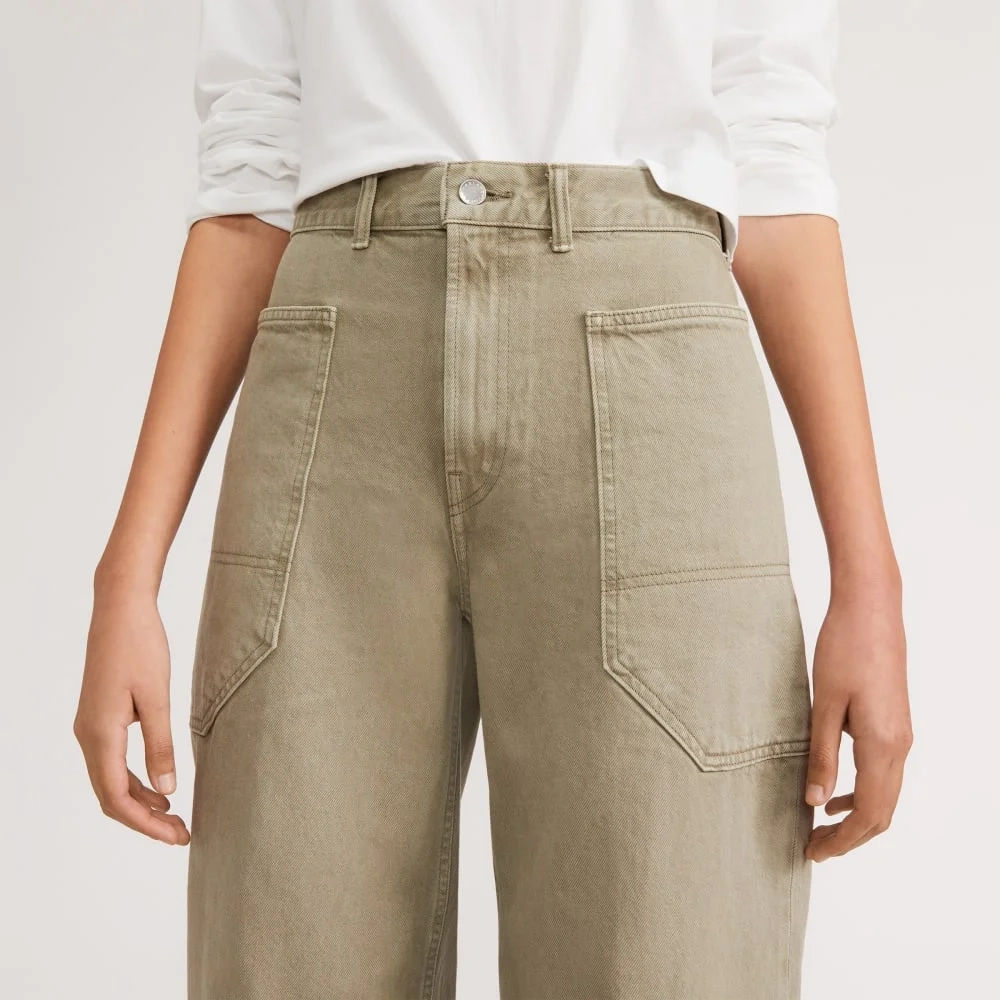 The Way-High® Gardener Cropped Jean |  Moss (3)