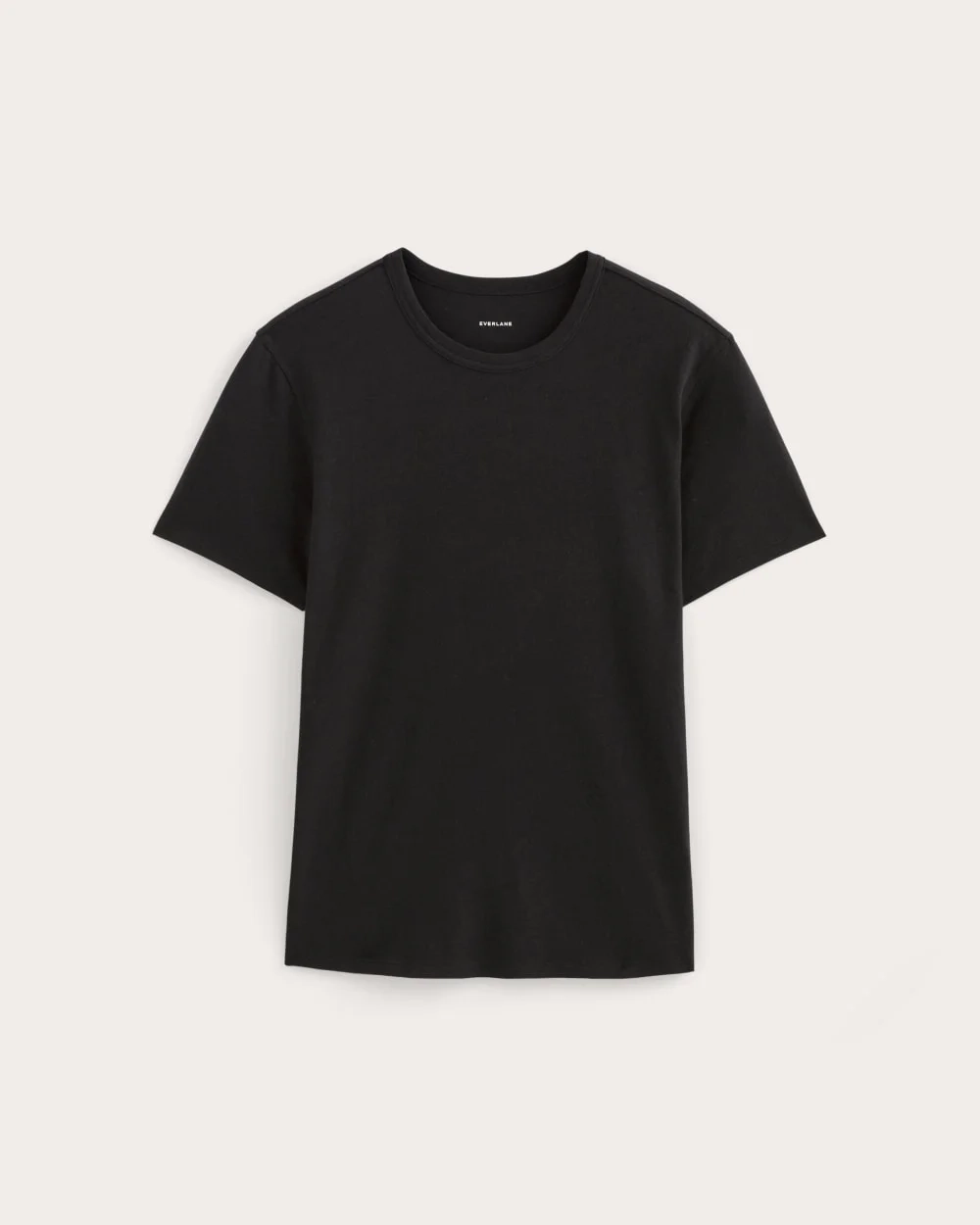 The Cotton Linen Tee | Black (5)