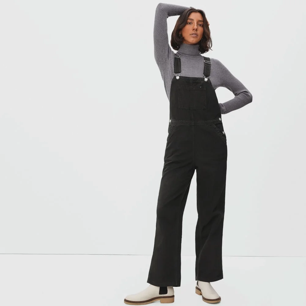 The Canvas Overalls | Black (4)
