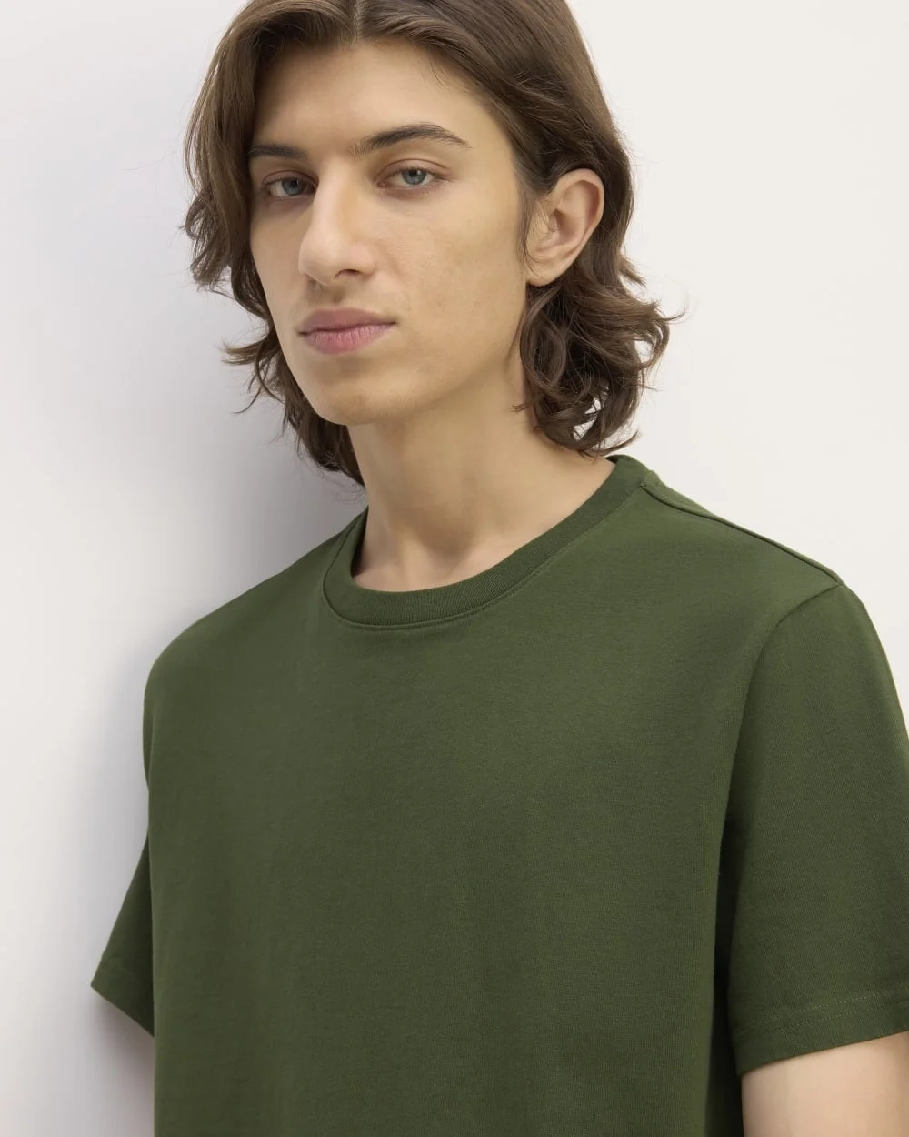 The Premium-Weight Crew | Uniform | Deep Moss Green (3)