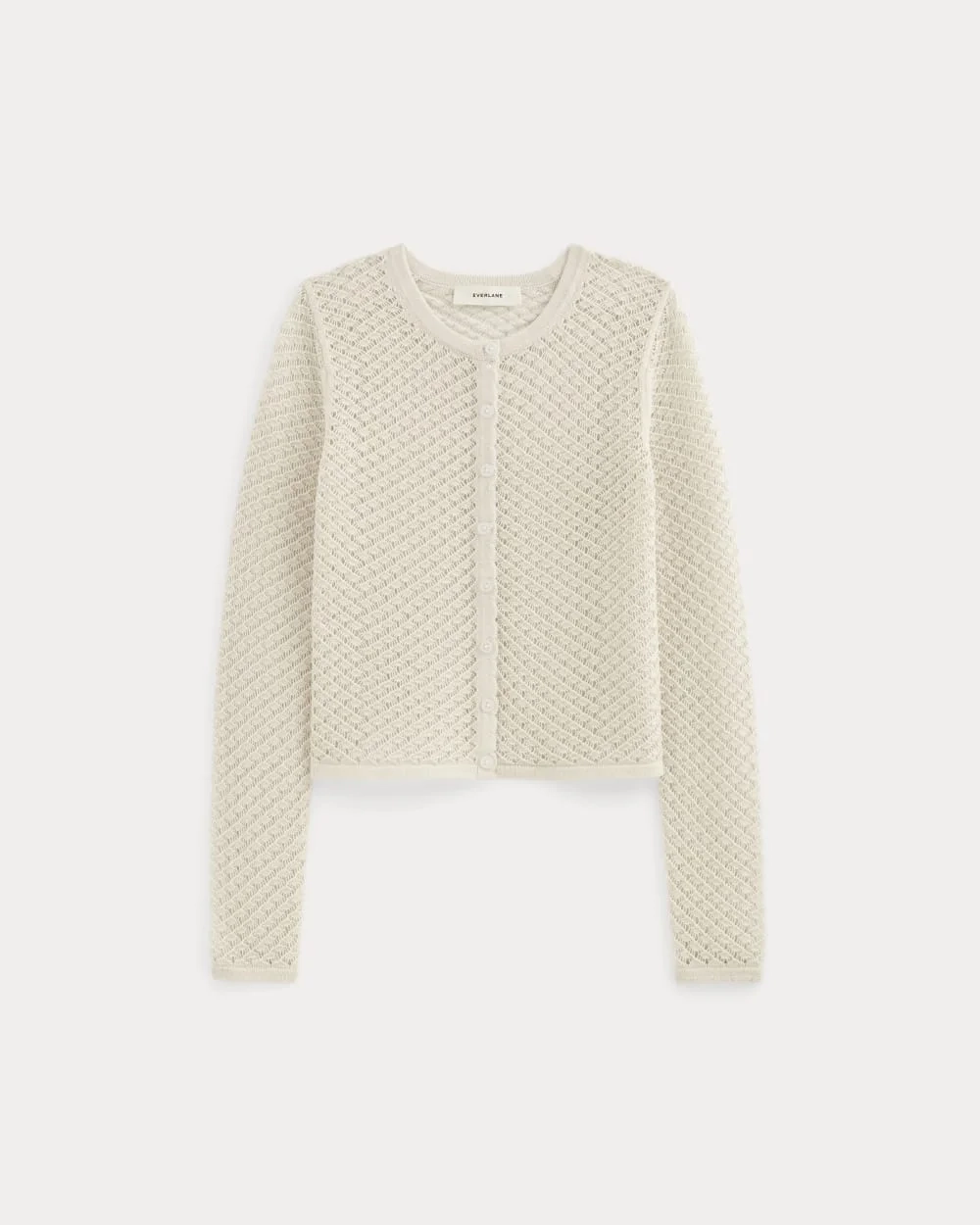 The Lace Knit Cardigan | Birch (4)