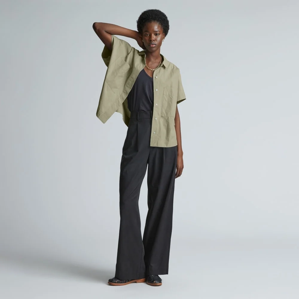 The Short-Sleeve Box Shirt | Seagrass (3)