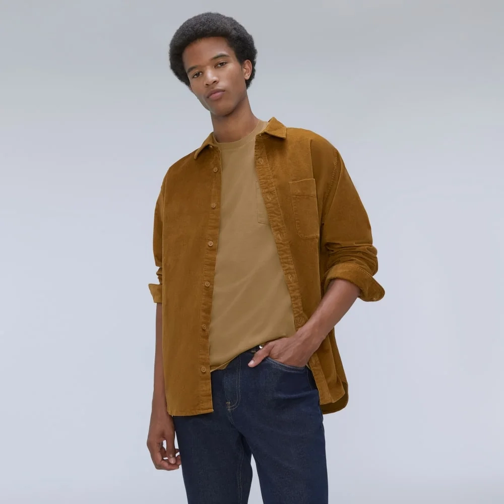 The Organic Cotton Pocket Tee | Dark Brown (3)