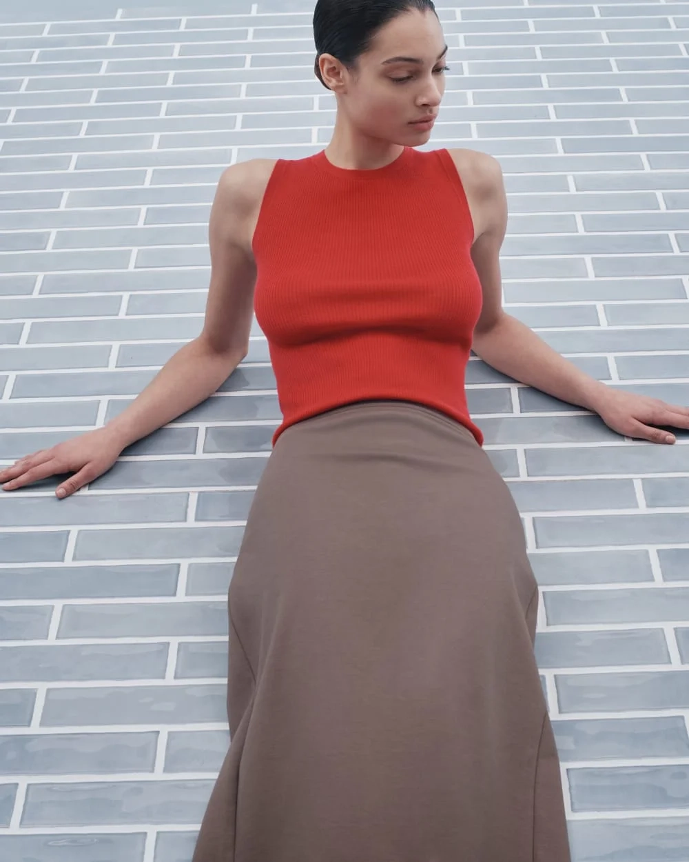 The Tank in Ultrasoft Merino | Classic Red (4)