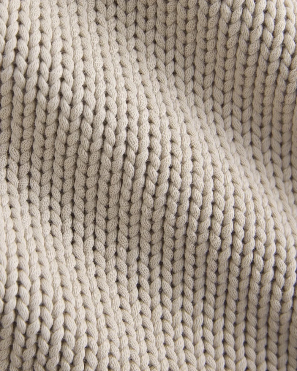 Oversized Cocoon Crew in Elevated Cotton | Peyote (4)