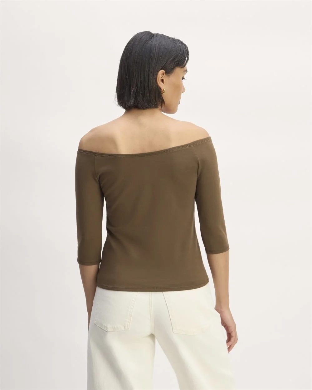 The Form Off-Shoulder Top | Cocoa (3)