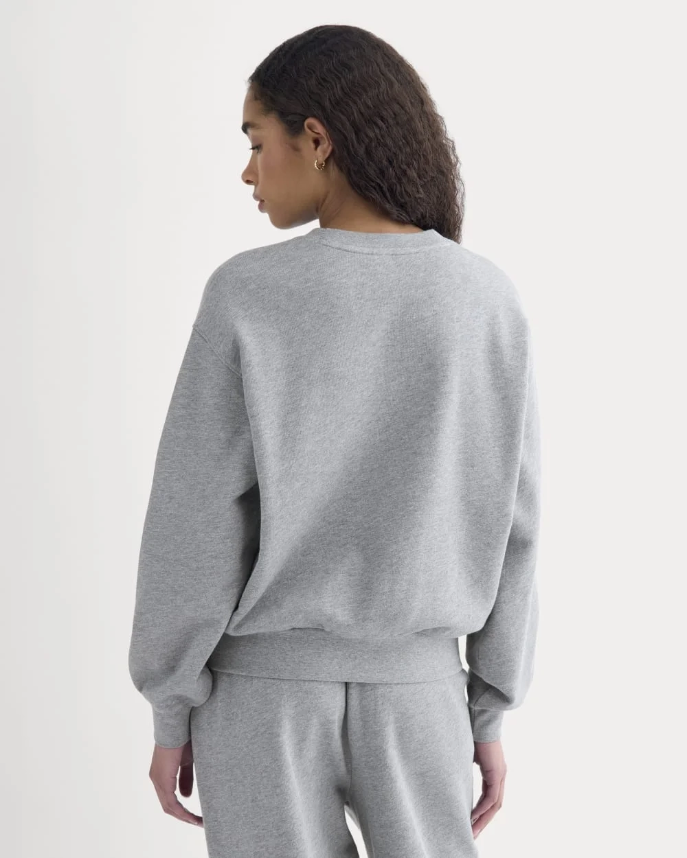 Lightweight Terry Blouson Crew | Vintage Heather Grey (5)