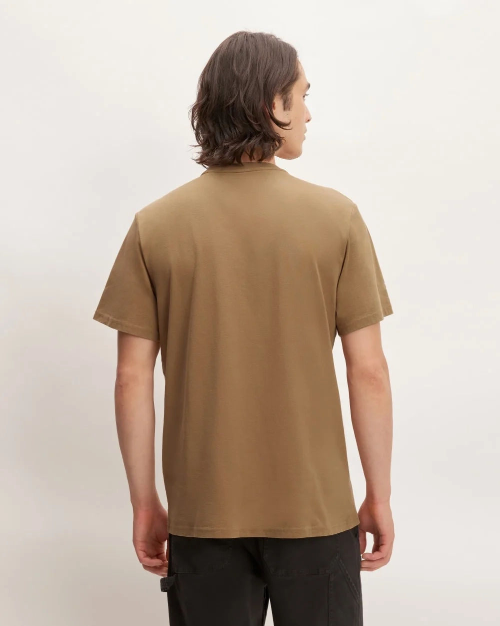 The Premium-Weight Pocket Tee | Uniform | Toasted Coconut (2)