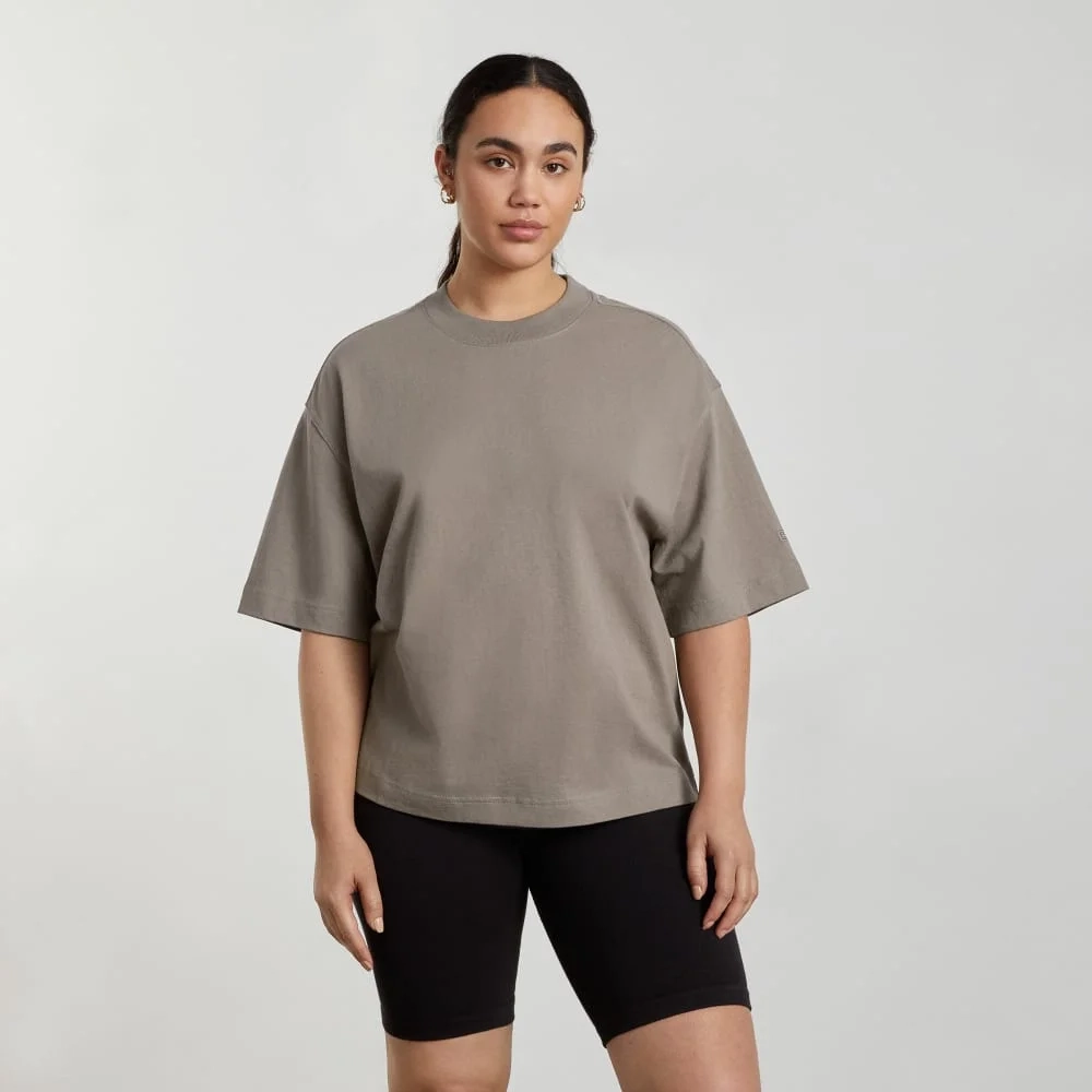 The Premium Weight Relaxed Tee | Clay (5)