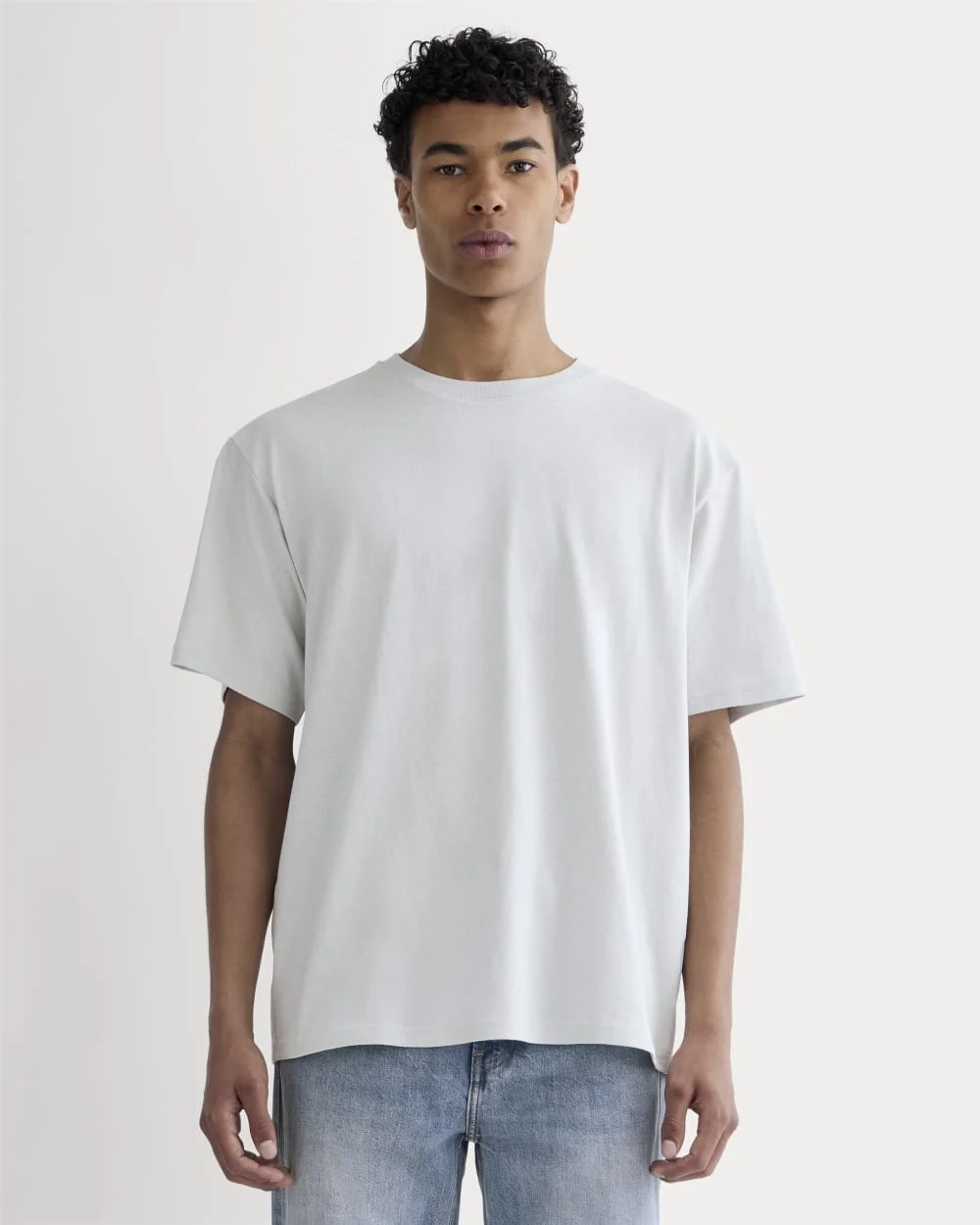The Premium-Weight Relaxed Crew | Uniform | Glacier Gray