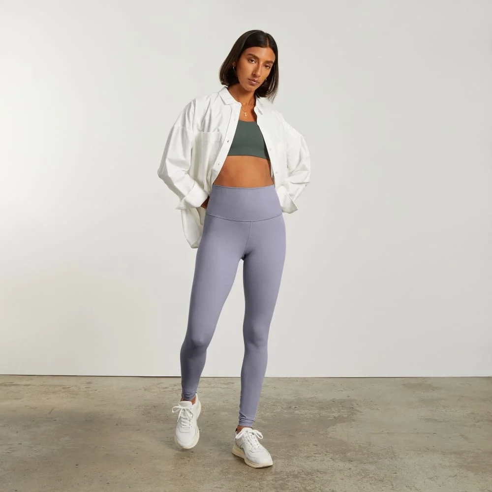 The Perform 24/7 Legging | Lilac Grey | 25" Inseam (3)