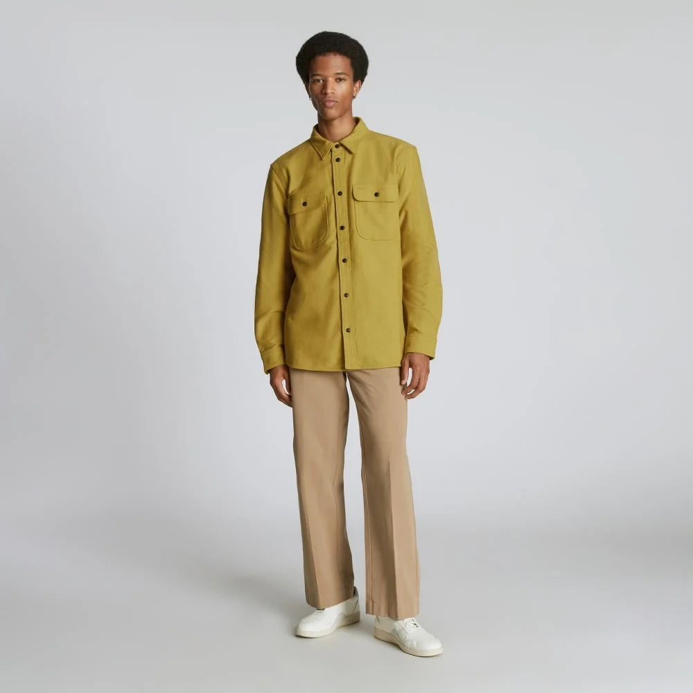 The Heavyweight Overshirt | Uniform | Golden Palm (3)