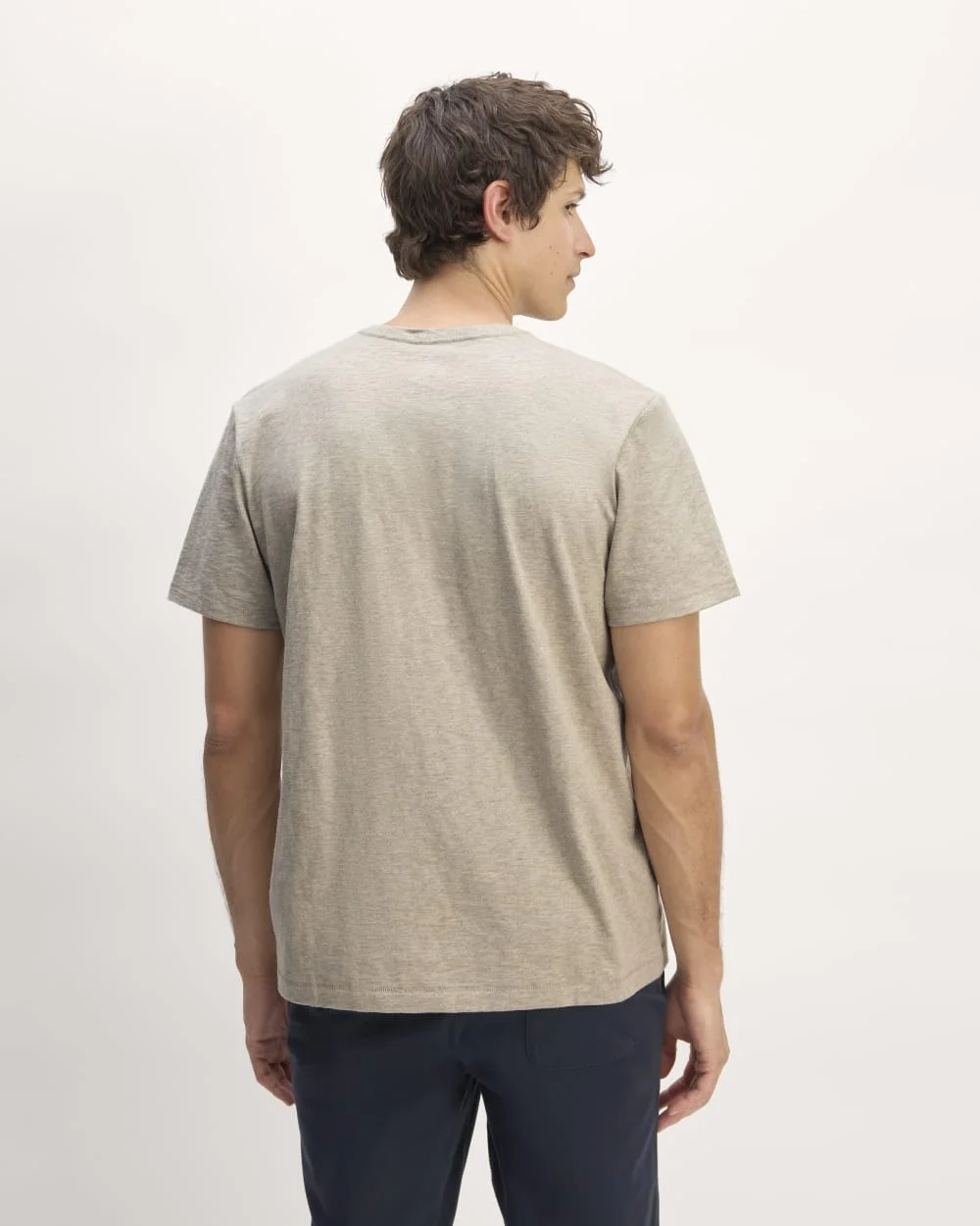The Cotton Slub Henley | Heather Oatmeal (6)
